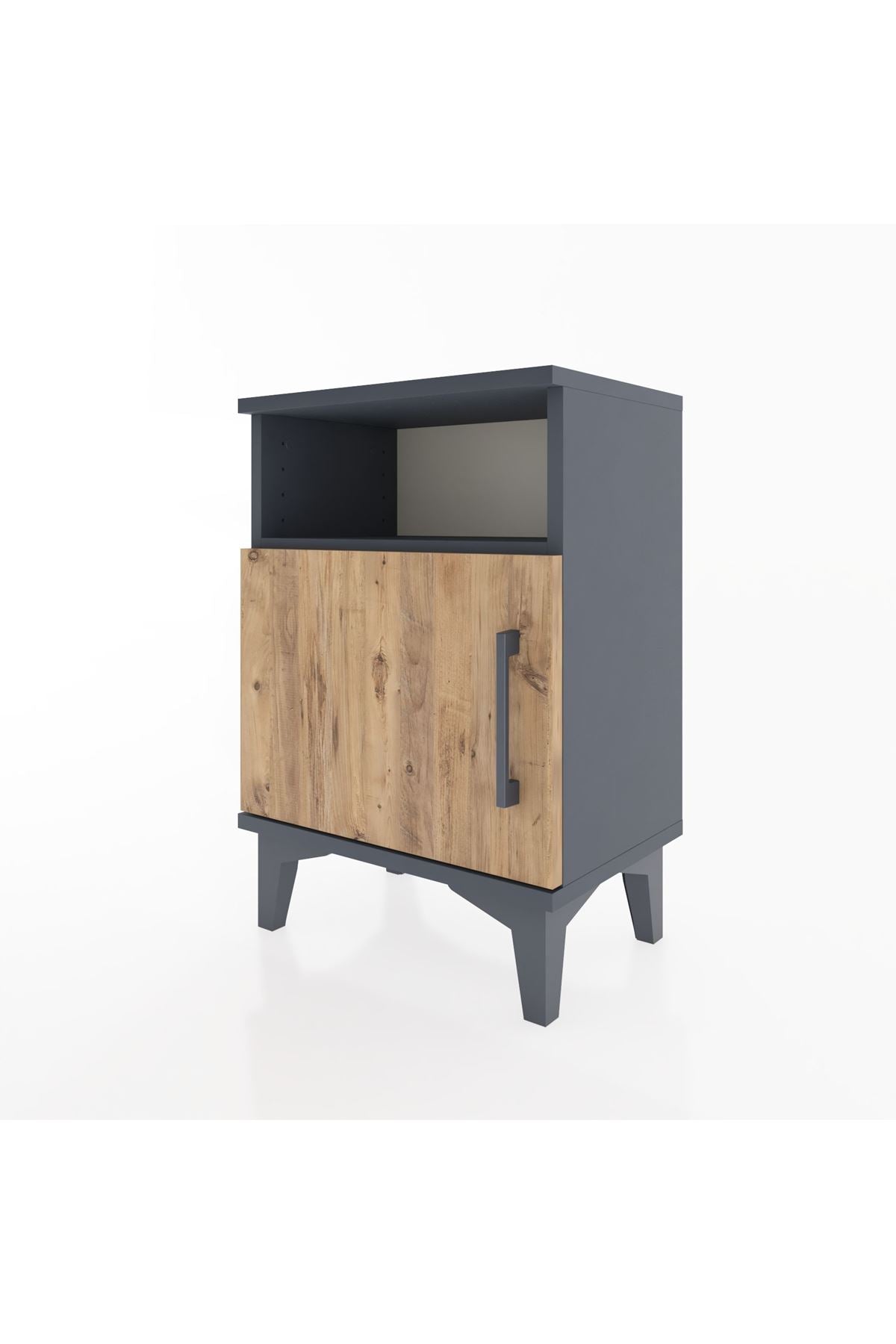 Arges Komodin 2 Raflı Tek Kapaklı 44x30x64 - S07M014V6A