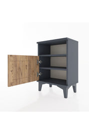 Arges Komodin 2 Raflı Tek Kapaklı 44x30x64 - S07M014V6A