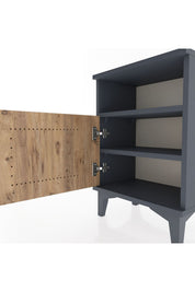 Arges Komodin 2 Raflı Tek Kapaklı 44x30x64 - S07M014V6A