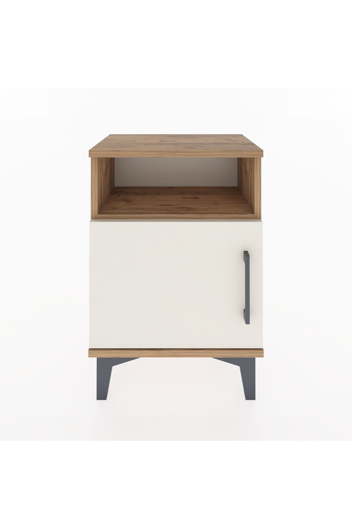 Arges Komodin 2 Raflı Tek Kapaklı 44x30x64 - S07M014V7A