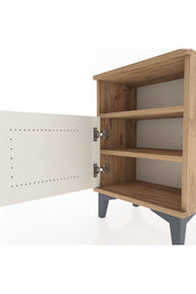 Arges Komodin 2 Raflı Tek Kapaklı 44x30x64 - S07M014V7A