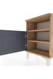 Arges Komodin 2 Raflı Tek Kapaklı 44x30x64 - S07M014V8A