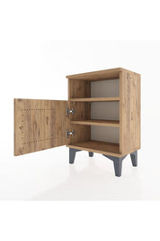 Arges Komodin 2 Raflı Tek Kapaklı 44x30x64 - S07M014V9A
