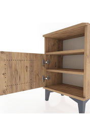 Arges Komodin 2 Raflı Tek Kapaklı 44x30x64 - S07M014V9A