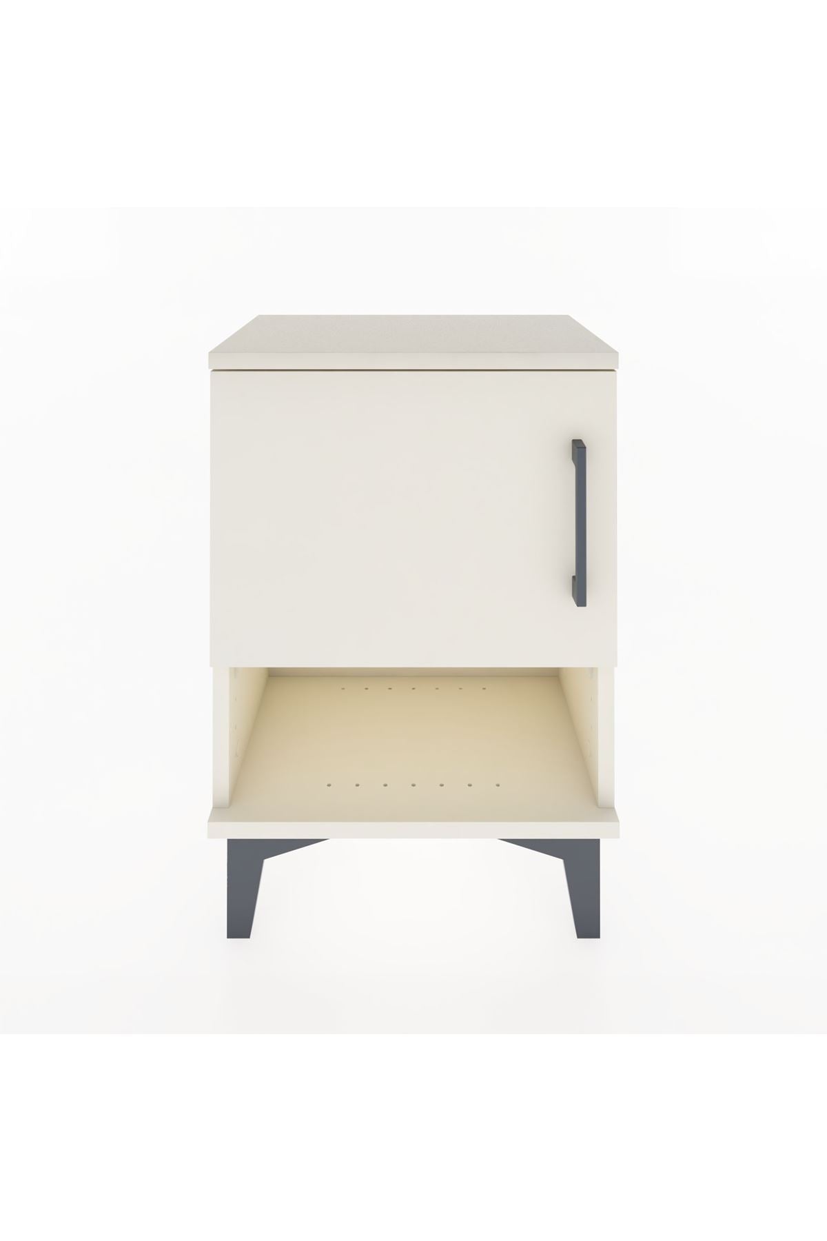 Arges Komodin 2 Raflı Tek Kapaklı 44x30x64 - S07M015V1A