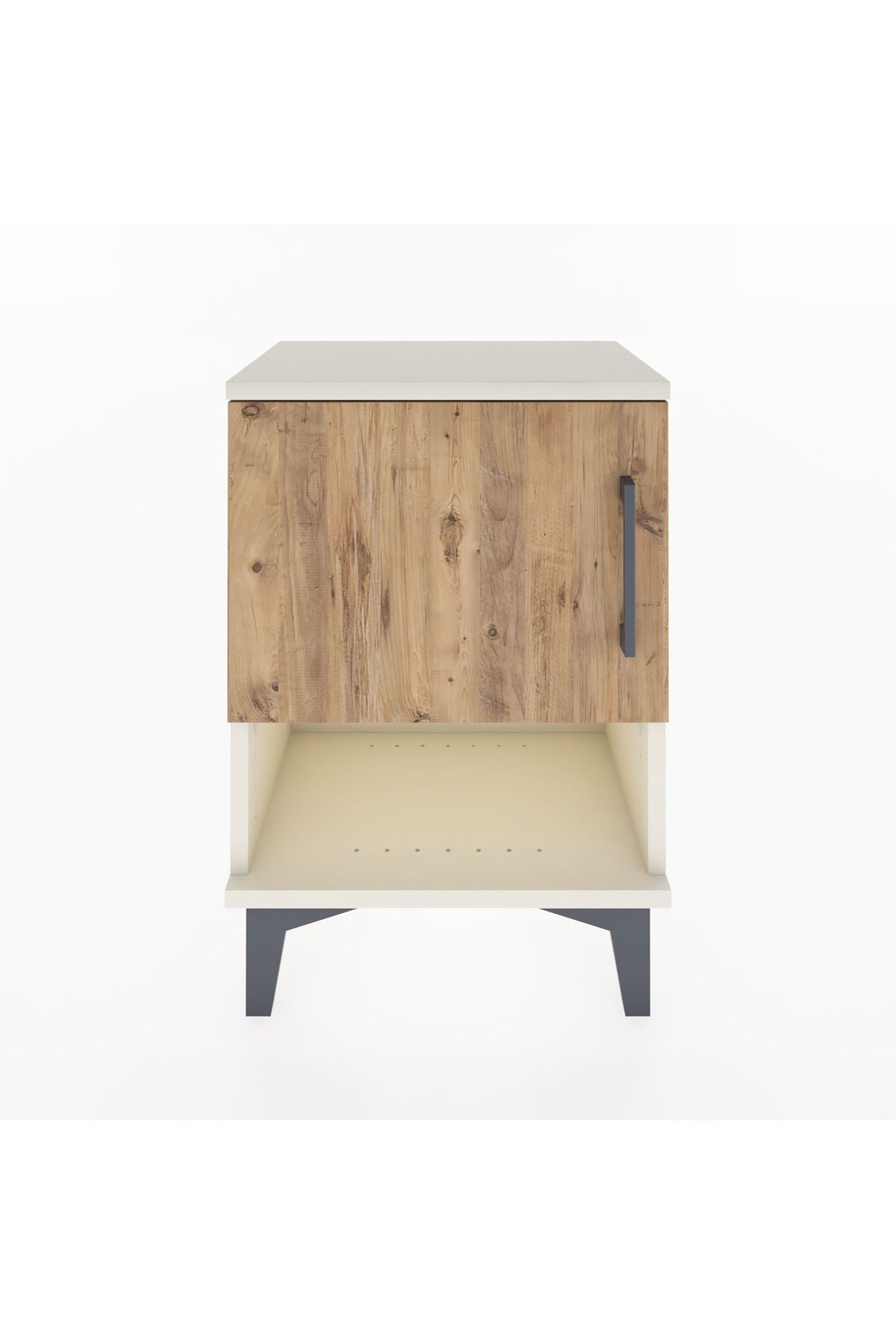 Arges Komodin 2 Raflı Tek Kapaklı 44x30x64 - S07M015V3A