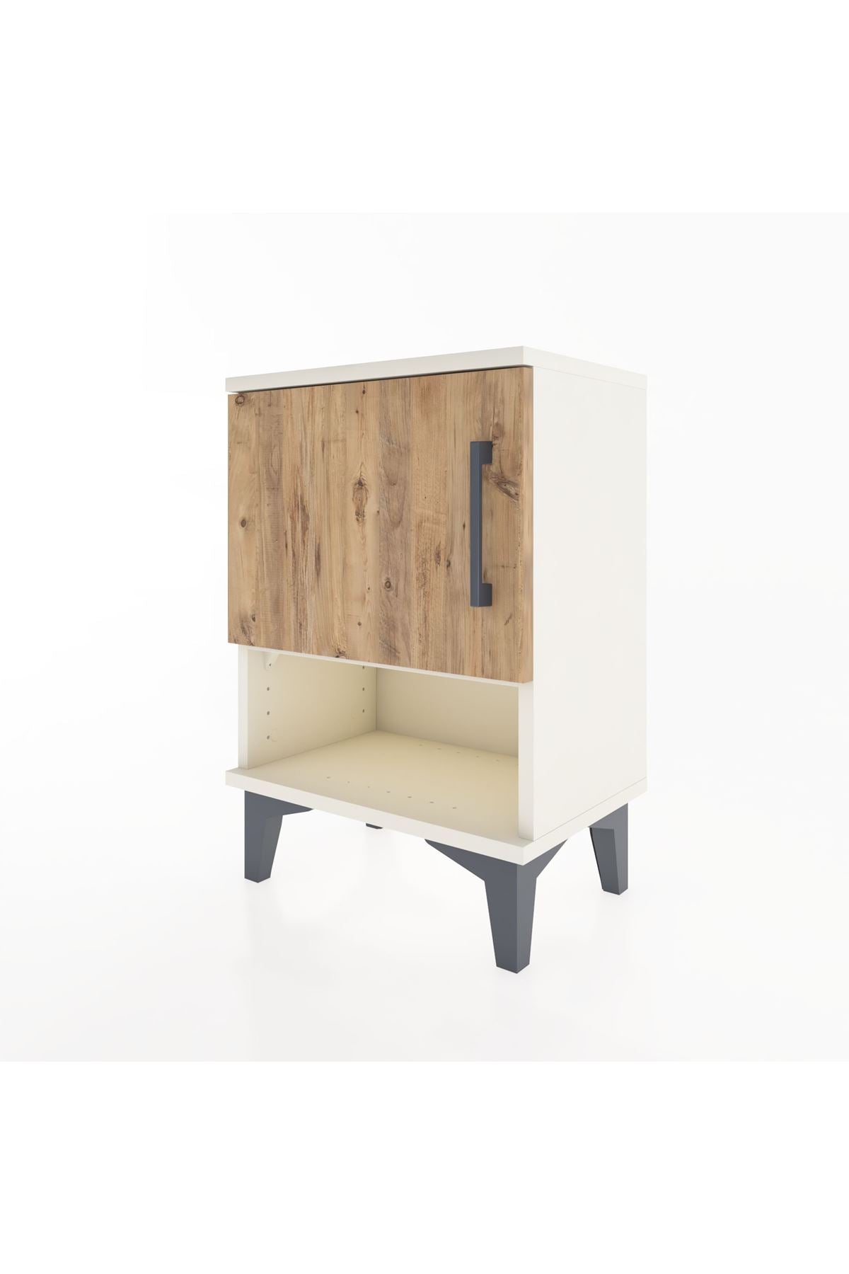 Arges Komodin 2 Raflı Tek Kapaklı 44x30x64 - S07M015V3A