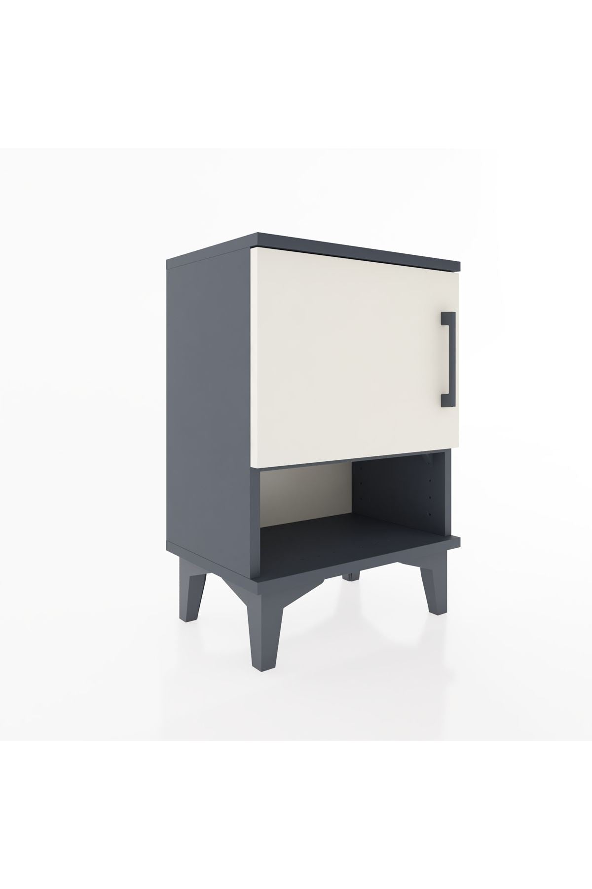 Arges Komodin 2 Raflı Tek Kapaklı 44x30x64 - S07M015V4A