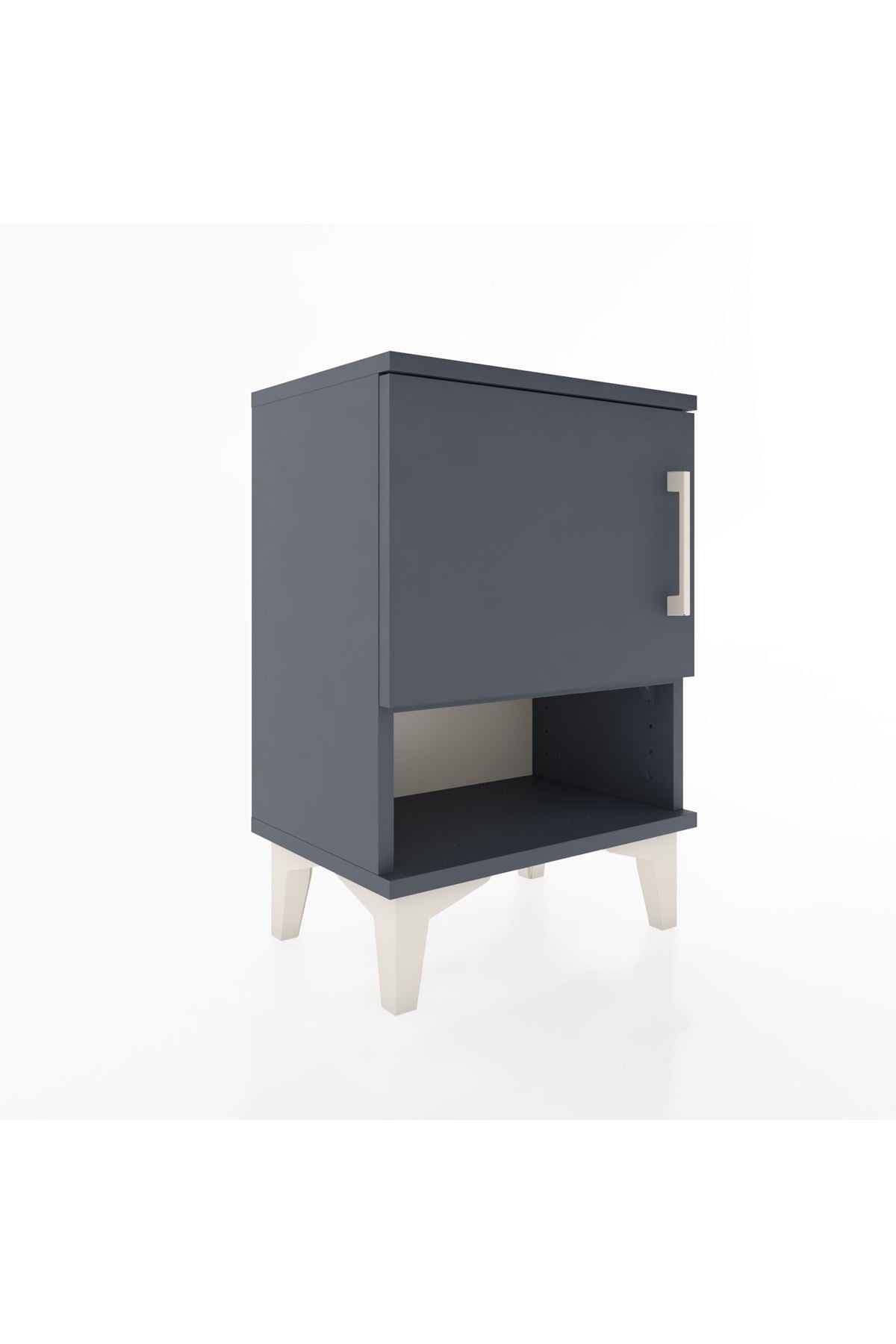 Arges Komodin 2 Raflı Tek Kapaklı 44x30x64 - S07M015V5A