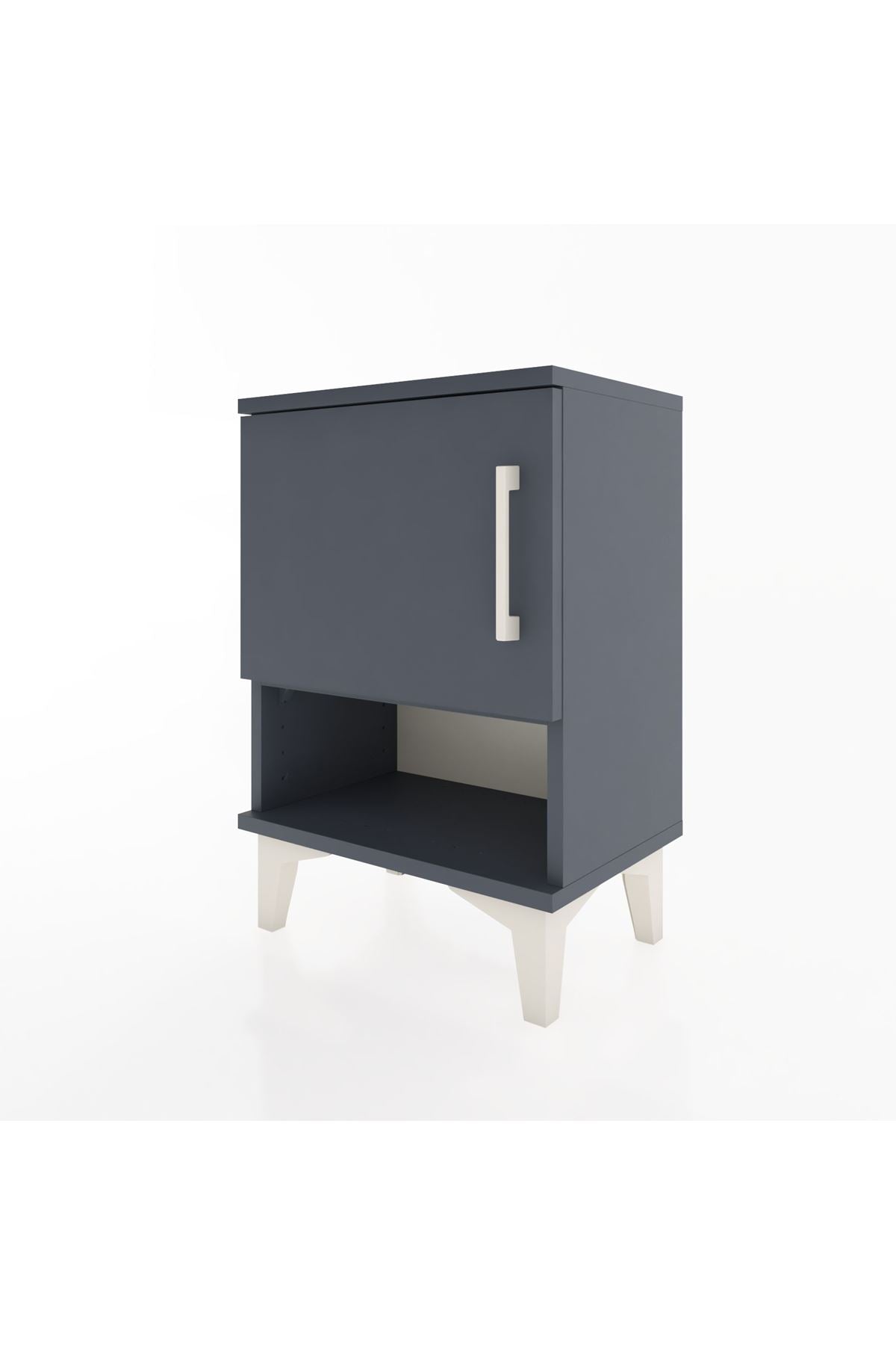 Arges Komodin 2 Raflı Tek Kapaklı 44x30x64 - S07M015V5A