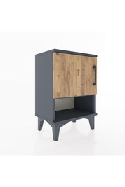 Arges Komodin 2 Raflı Tek Kapaklı 44x30x64 - S07M015V6A