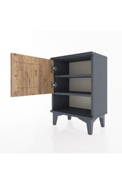 Arges Komodin 2 Raflı Tek Kapaklı 44x30x64 - S07M015V6A
