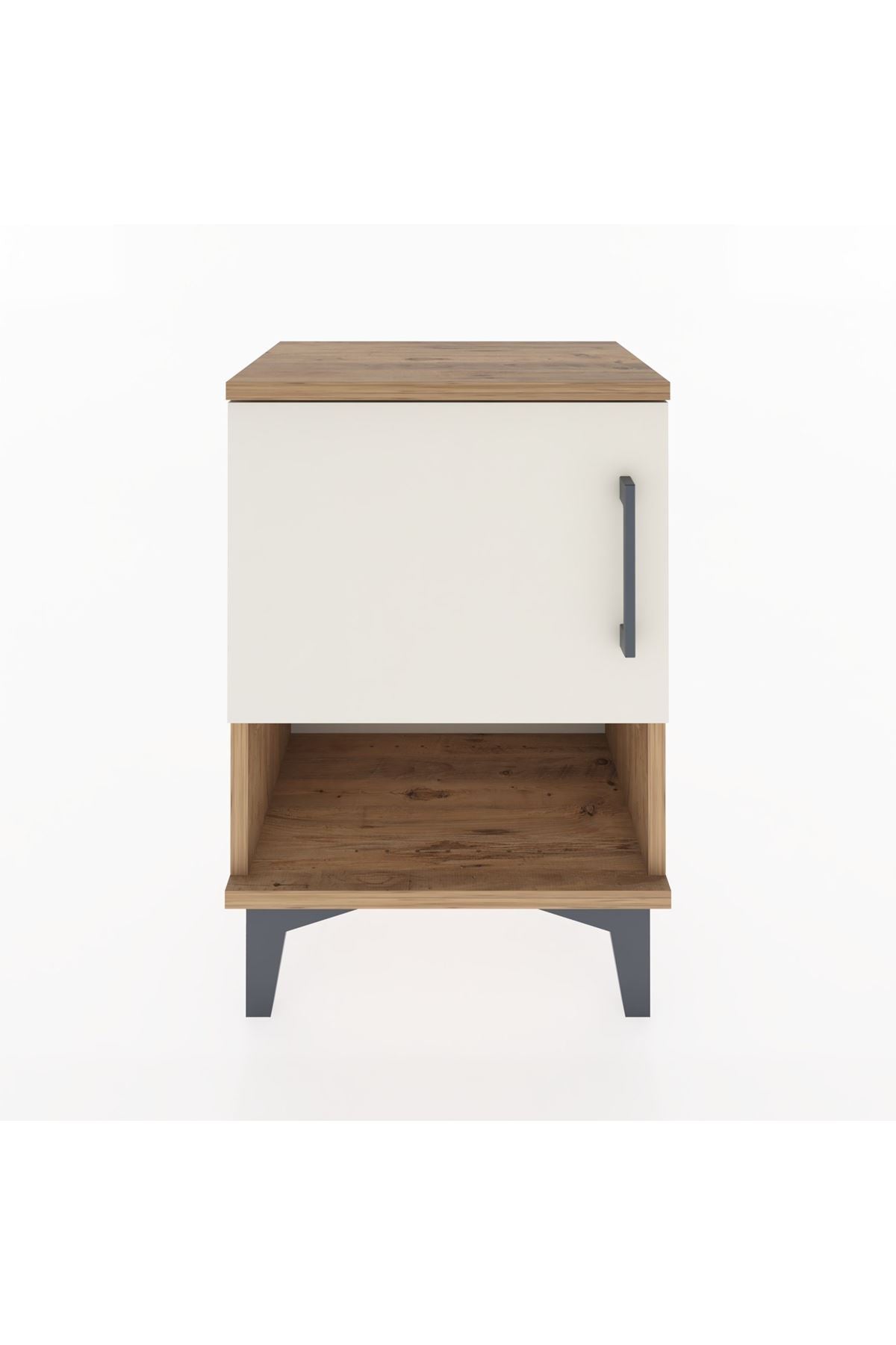 Arges Komodin 2 Raflı Tek Kapaklı 44x30x64 - S07M015V7A