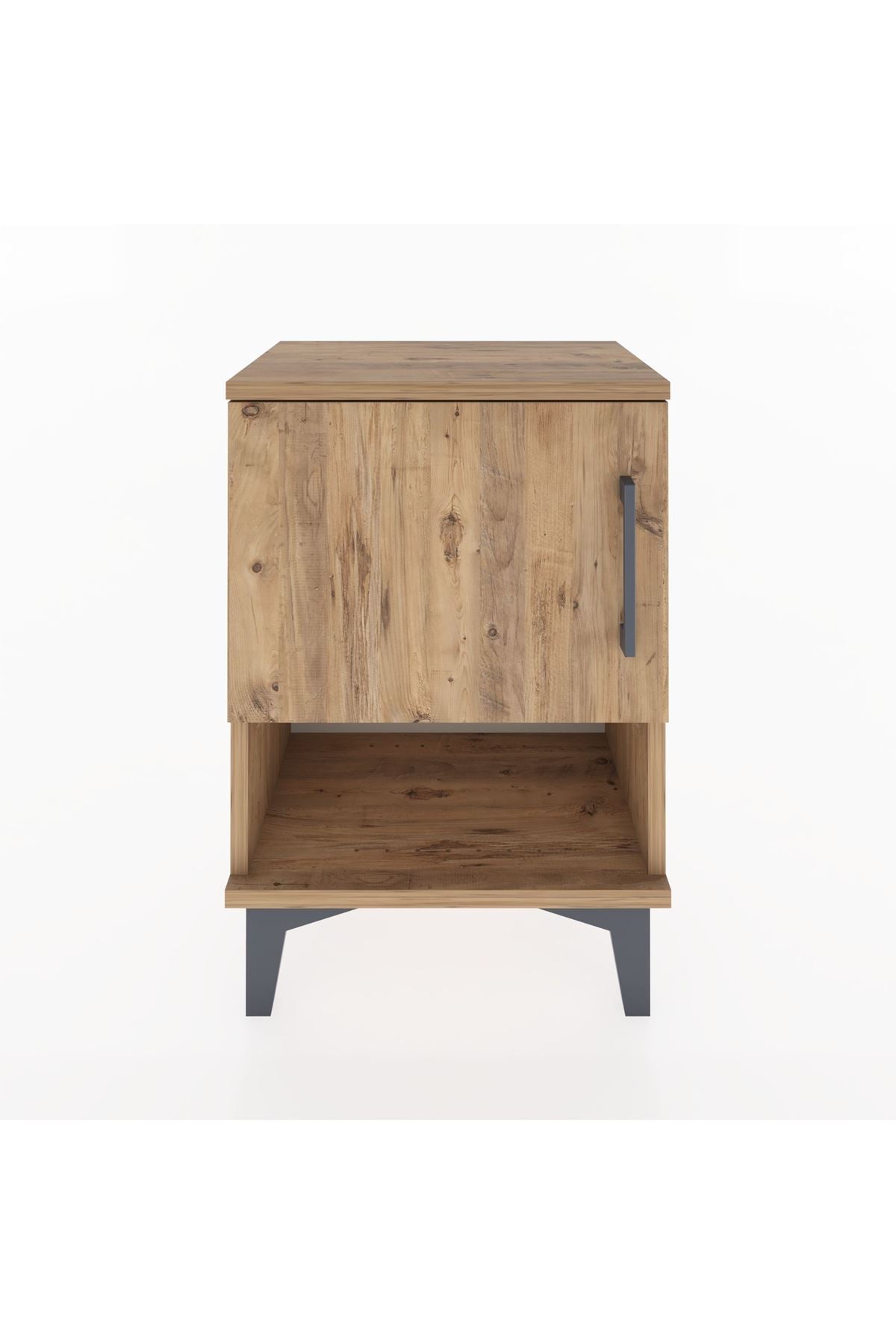Arges Komodin 2 Raflı Tek Kapaklı 44x30x64 - S07M015V9A