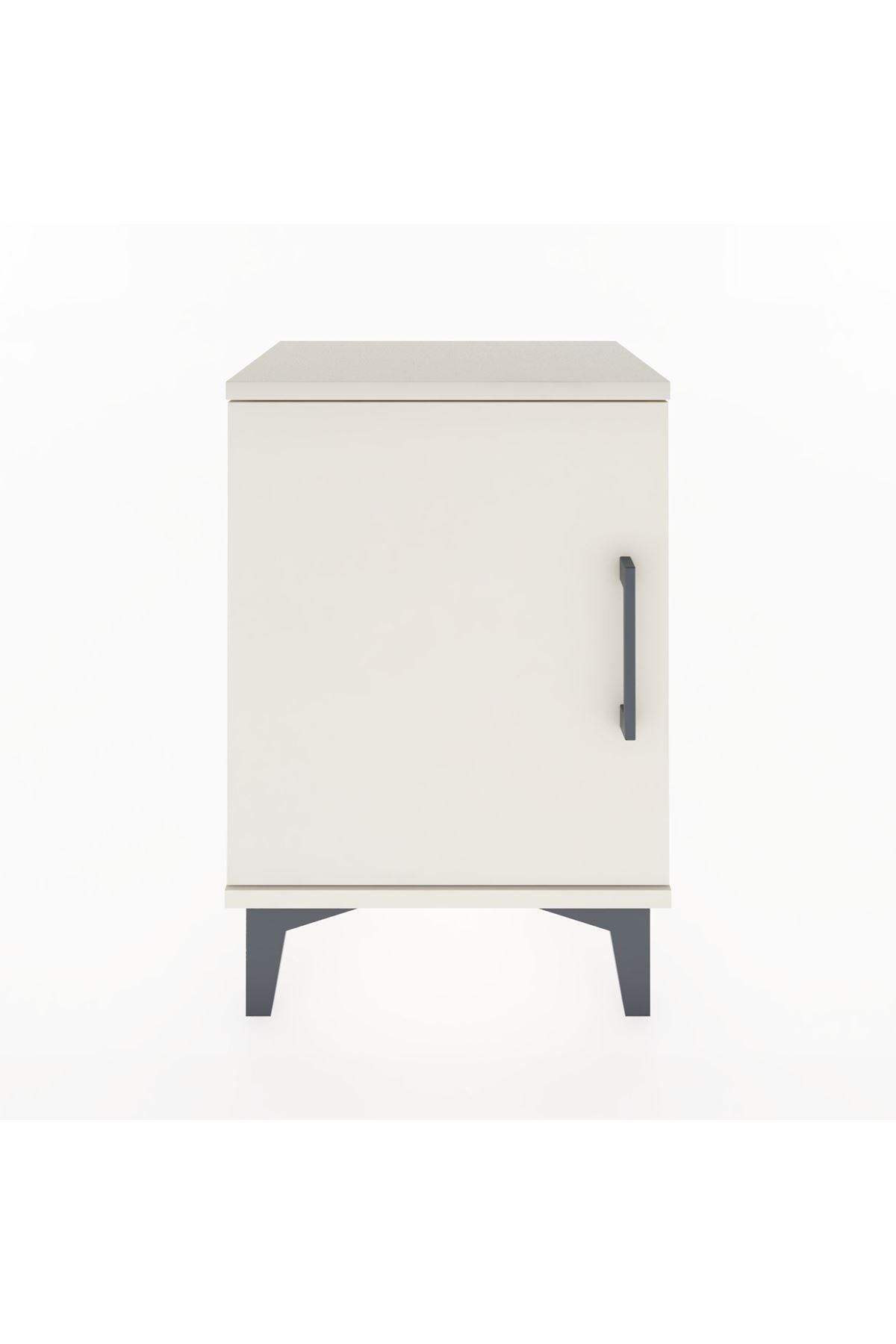 Arges Komodin 2 Raflı Tek Kapaklı 44x30x64 - S07M016V1A