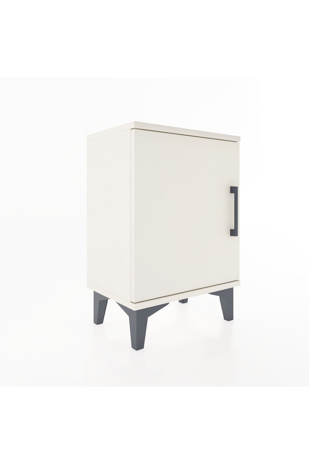 Arges Komodin 2 Raflı Tek Kapaklı 44x30x64 - S07M016V1A