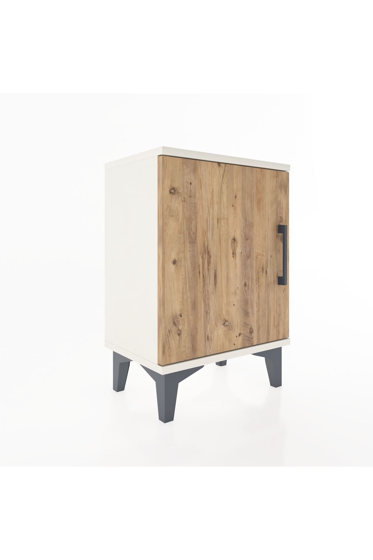 Arges Komodin 2 Raflı Tek Kapaklı 44x30x64 - S07M016V3A