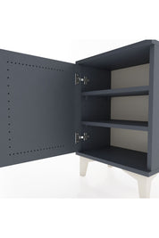 Arges Komodin 2 Raflı Tek Kapaklı 44x30x64 - S07M016V5A