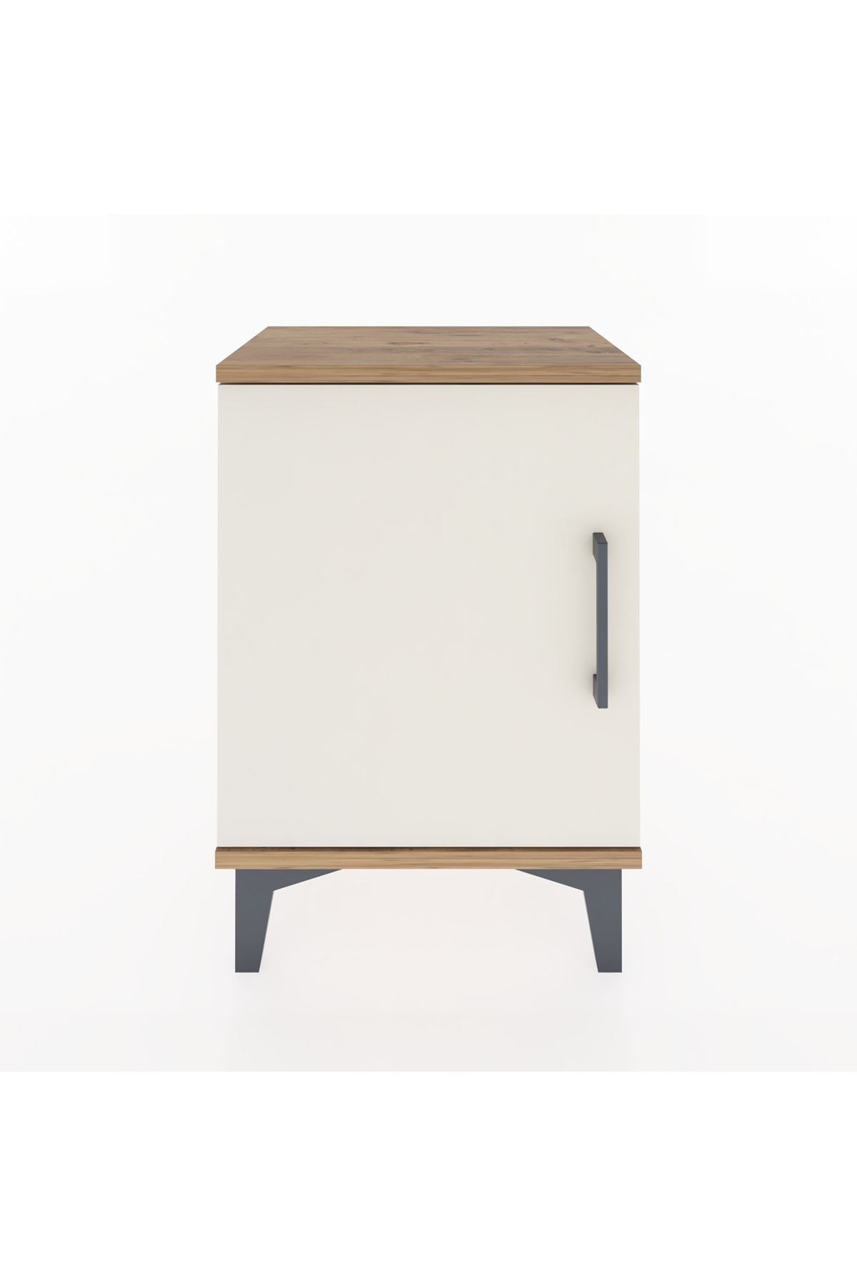 Arges Komodin 2 Raflı Tek Kapaklı 44x30x64 - S07M016V7A