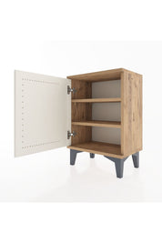 Arges Komodin 2 Raflı Tek Kapaklı 44x30x64 - S07M016V7A