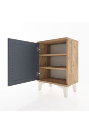Arges Komodin 2 Raflı Tek Kapaklı 44x30x64 - S07M016V8A