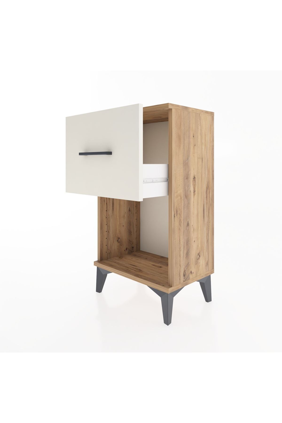 Arges Komodin Tek Çekmeceli 44x30x80 - S08M020V7A