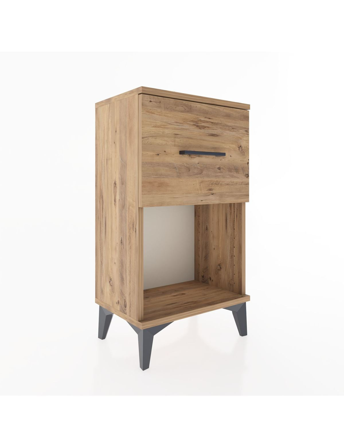 Arges Komodin Tek Çekmeceli 44x30x80 - S08M020V9A