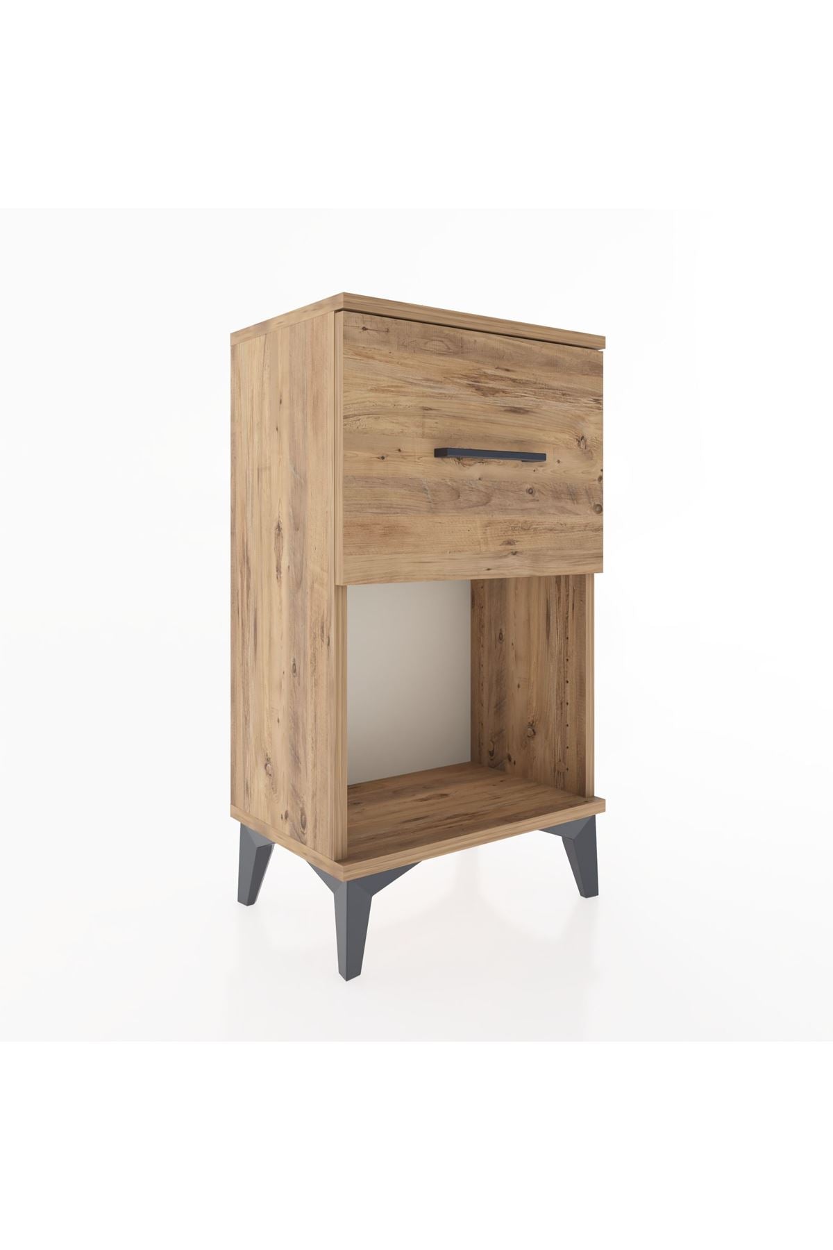 Arges Komodin Tek Çekmeceli 44x30x80 - S08M020V9A