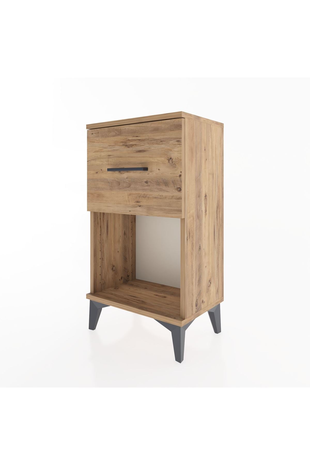 Arges Komodin Tek Çekmeceli 44x30x80 - S08M020V9A