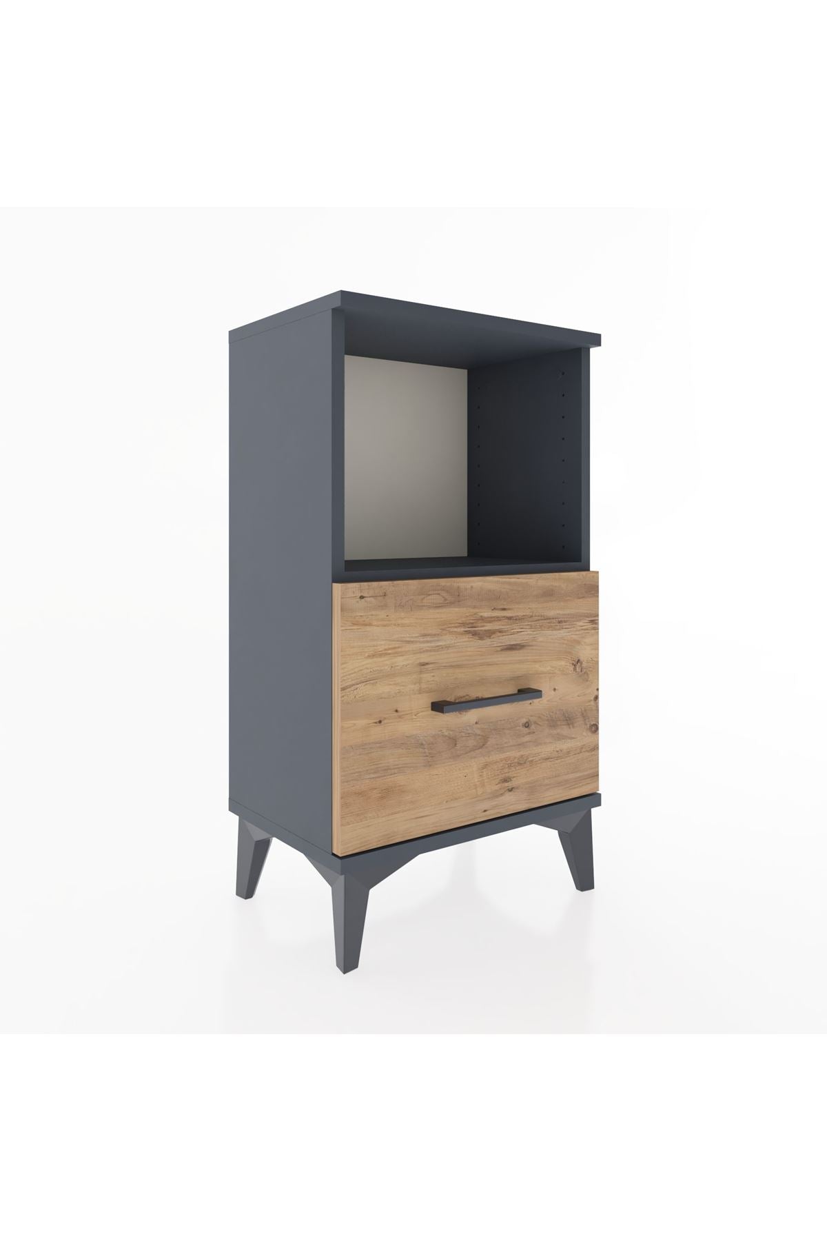 Arges Komodin Tek Raflı Tek Çekmeceli 44x30x80 - S08M021V6A