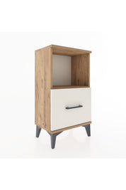 Arges Komodin Tek Raflı Tek Çekmeceli 44x30x80 - S08M021V7A