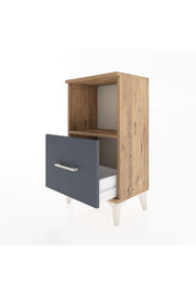 Arges Komodin Tek Raflı Tek Çekmeceli 44x30x80 - S08M021V8A