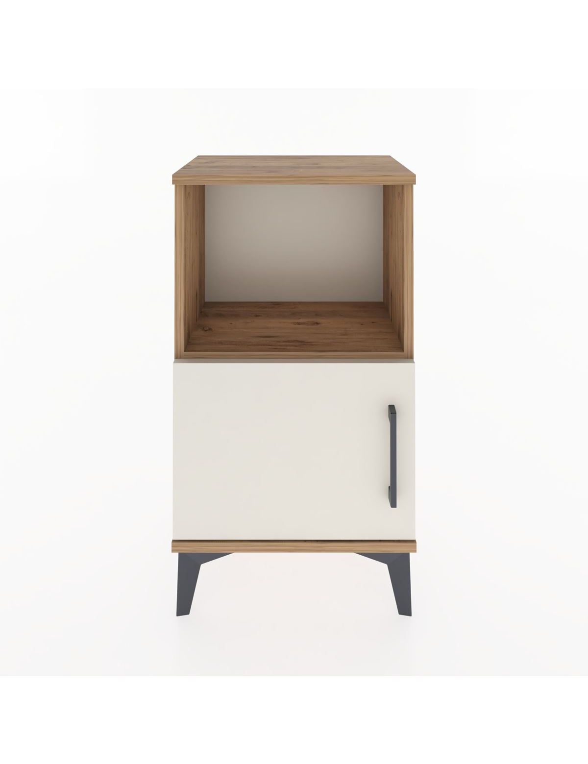 Arges Komodin 2 Raflı Tek Kapaklı 44x30x80 - S08M001V7A