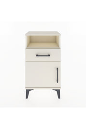 Arges Komodin 2 Raflı Tek Çekmeceli Tek Kapaklı 44x30x80 - S08M003V1A