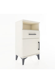 Arges Komodin 2 Raflı Tek Çekmeceli Tek Kapaklı 44x30x80 - S08M003V1A