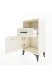 Arges Komodin 2 Raflı Tek Çekmeceli Tek Kapaklı 44x30x80 - S08M003V1A
