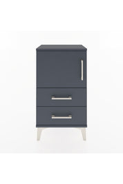 Arges Komodin 2 Raflı 2 Çekmeceli Tek Kapaklı 44x30x80 - S08M004V5A