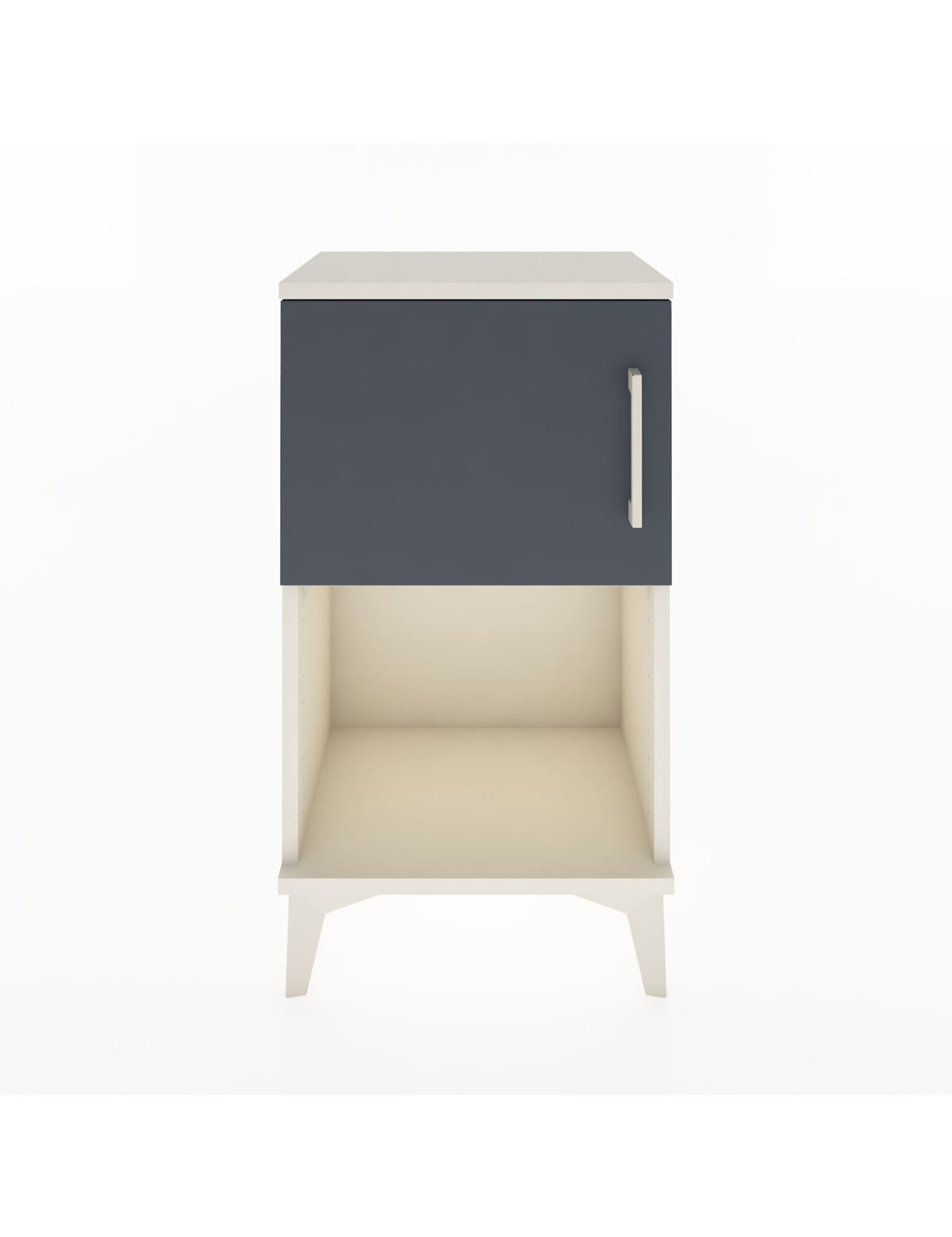 Arges Komodin 2 Raflı Tek Kapaklı 44x30x80 - S08M005V2A