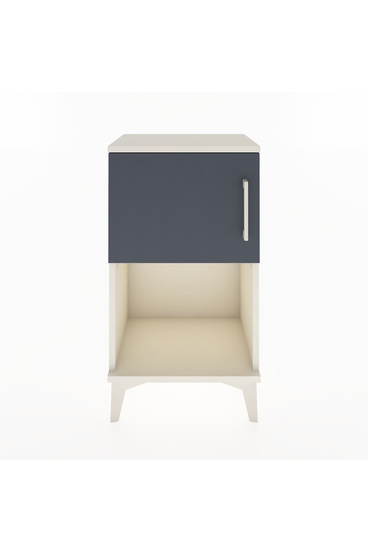 Arges Komodin 2 Raflı Tek Kapaklı 44x30x80 - S08M005V2A