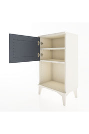 Arges Komodin 2 Raflı Tek Kapaklı 44x30x80 - S08M005V2A