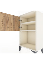 Arges Komodin 2 Raflı Tek Kapaklı 44x30x80 - S08M005V3A