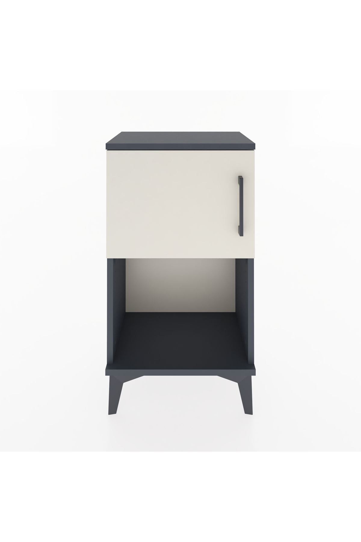 Arges Komodin 2 Raflı Tek Kapaklı 44x30x80 - S08M005V4A