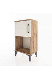 Arges Komodin 2 Raflı Tek Kapaklı 44x30x80 - S08M005V7A