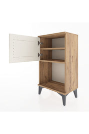 Arges Komodin 2 Raflı Tek Kapaklı 44x30x80 - S08M005V7A