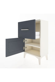 Arges Komodin Tek Raflı Tek Çekmeceli Tek Kapaklı 44x30x80 - S08M007V2A