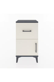 Arges Komodin Tek Raflı Tek Çekmeceli Tek Kapaklı 44x30x80 - S08M007V4A