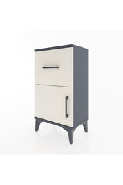 Arges Komodin Tek Raflı Tek Çekmeceli Tek Kapaklı 44x30x80 - S08M007V4A