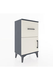 Arges Komodin Tek Raflı Tek Çekmeceli Tek Kapaklı 44x30x80 - S08M007V4A