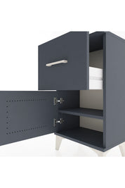 Arges Komodin Tek Raflı Tek Çekmeceli Tek Kapaklı 44x30x80 - S08M007V5A