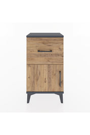 Arges Komodin Tek Raflı Tek Çekmeceli Tek Kapaklı 44x30x80 - S08M007V6A
